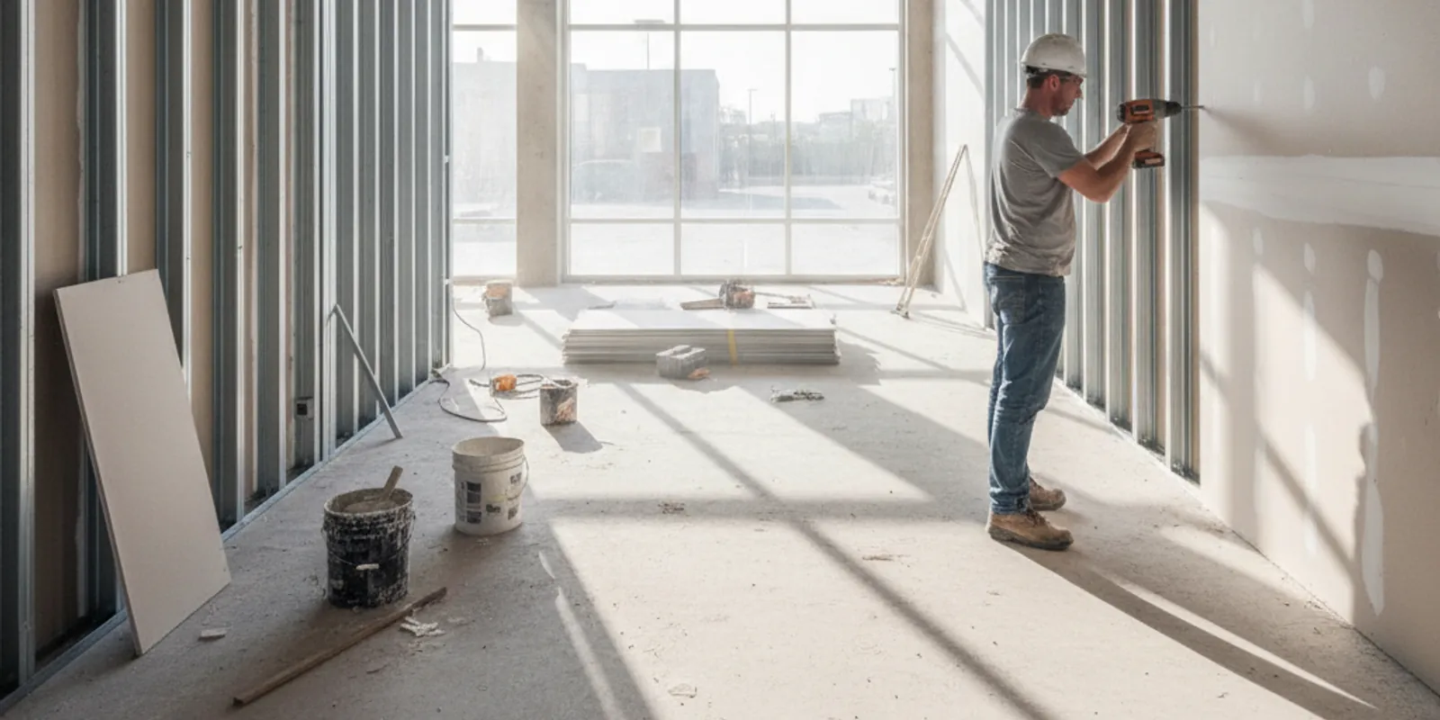 Commercial Drywall Services in El Paso, TX